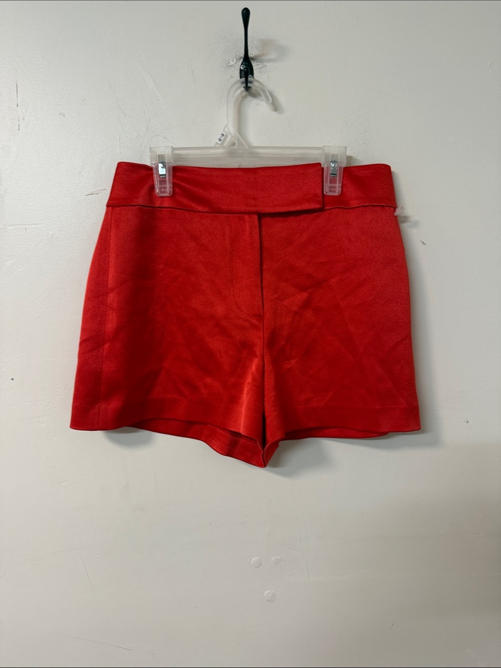 Alice + Olivia Red Dress Shorts